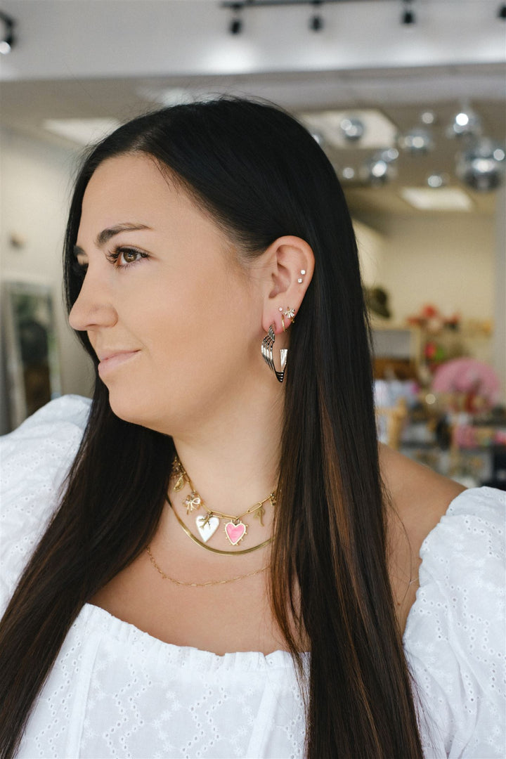 Savannah Triple Heat Post Earring