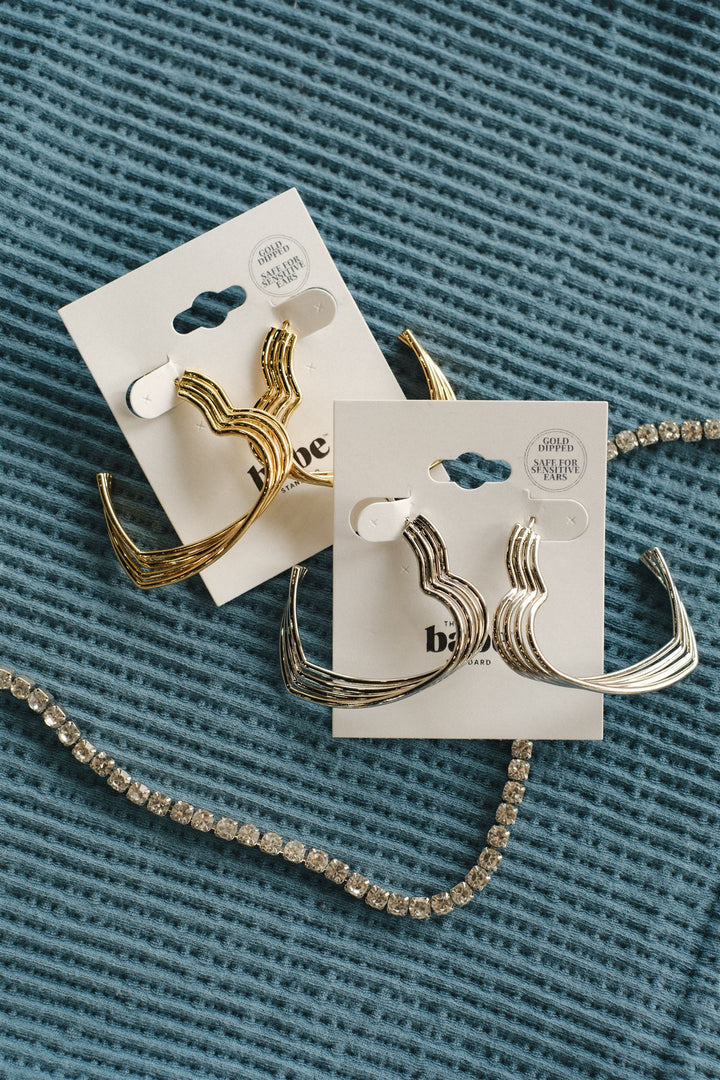 Savannah Triple Heat Post Earring