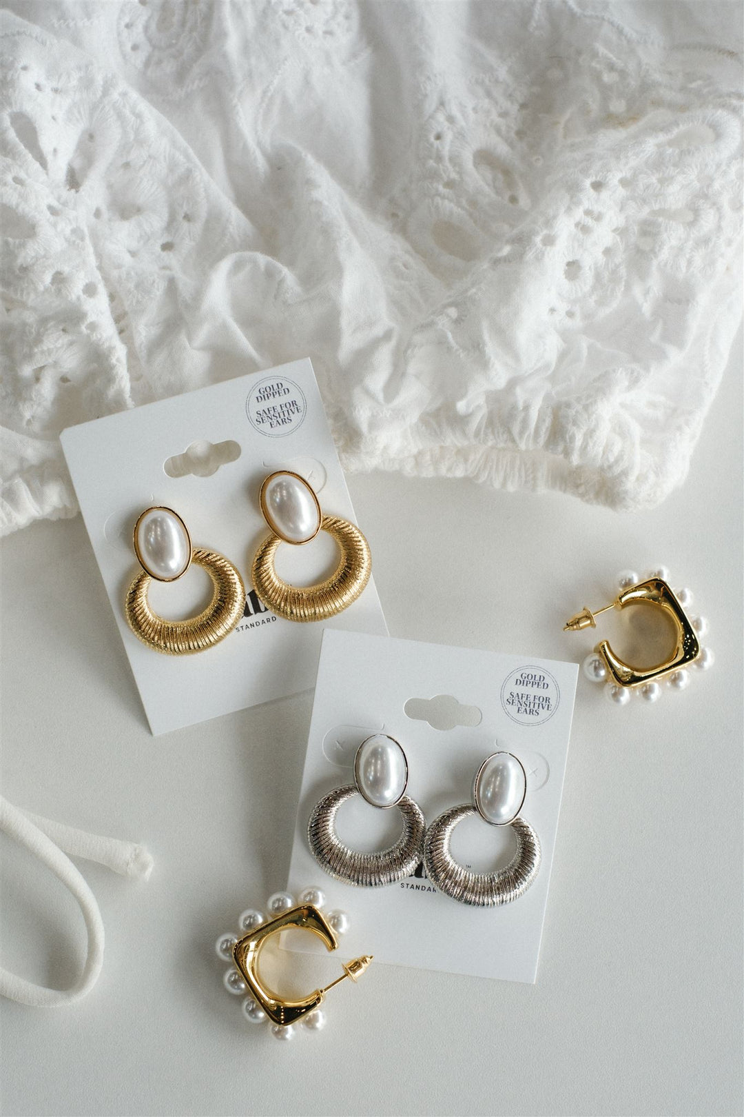 Isabella Pearl Post Earring
