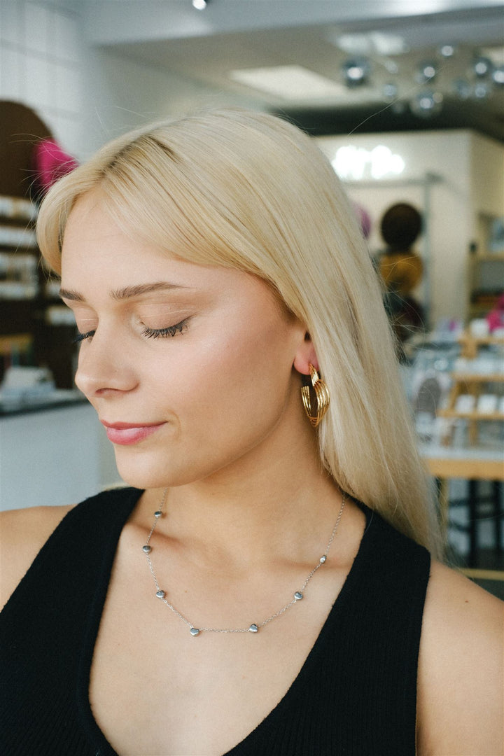Savannah Triple Heat Post Earring