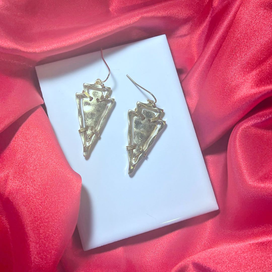 Creed Arrowhead Gameday Earring