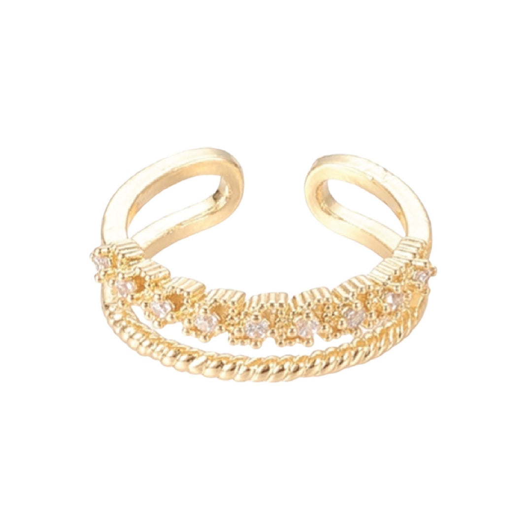 Double Pave Ring