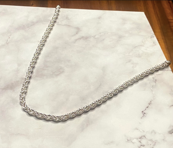 Sutton Silver Twisted Chain