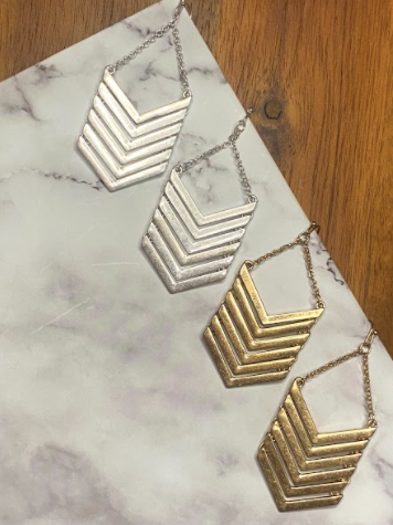 Charlotte Chevron Earring
