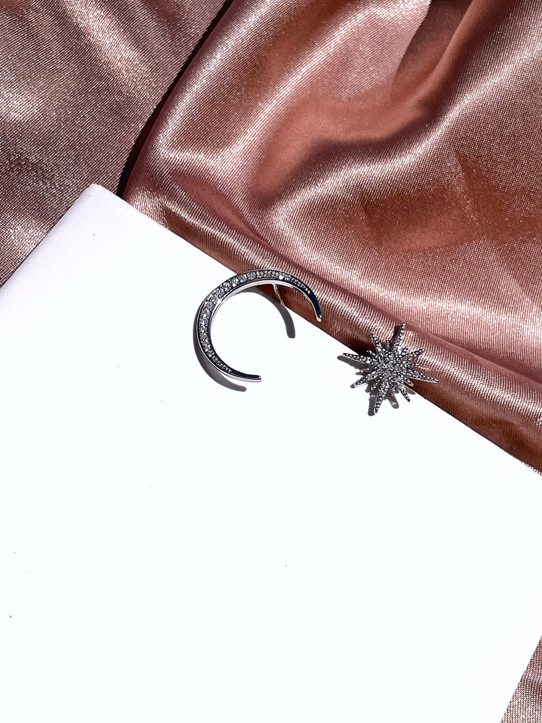 Dany Star + Moon Stud