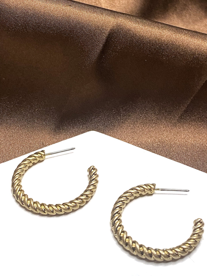 Brielle Braided Hoop