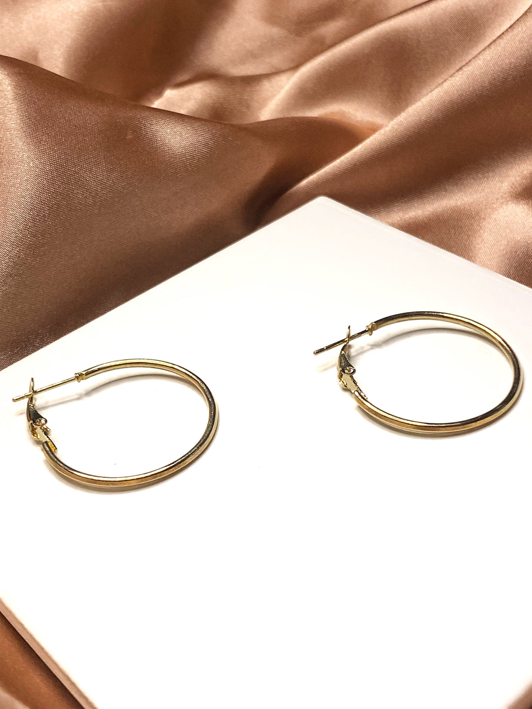 Melanie Small Medium Basic Hoop