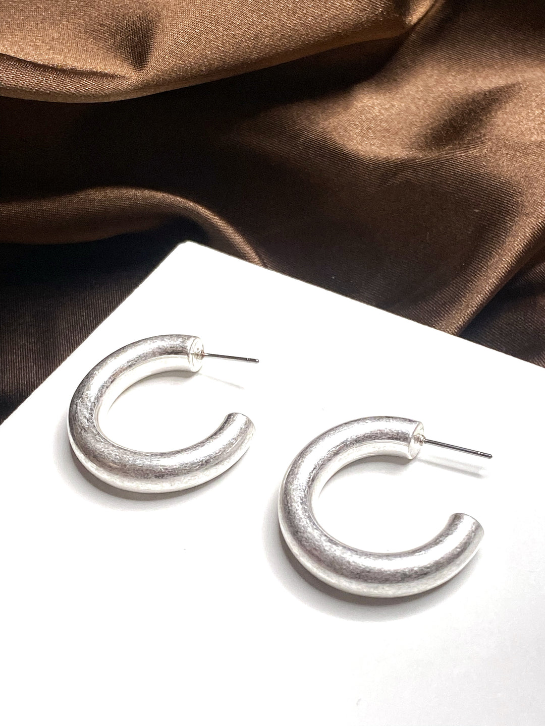 Jolene Thick Tube Earrings