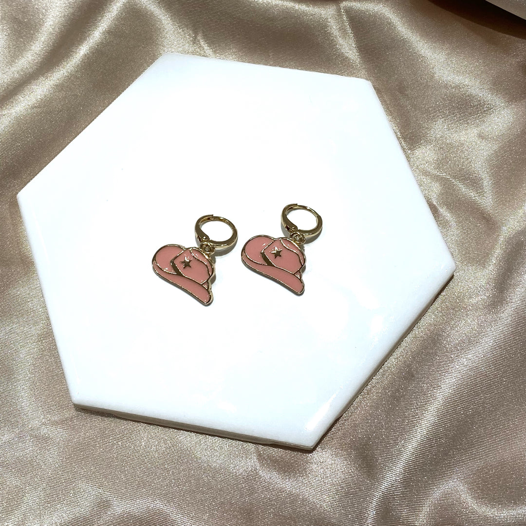 Cowboy Hat Earring