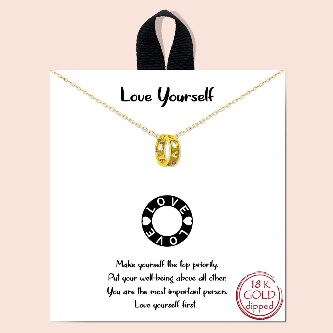 Love Yourself Necklace