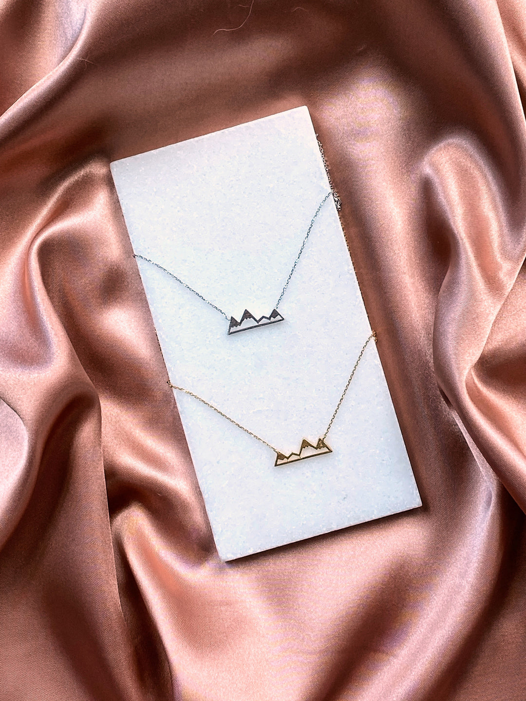 Sterling Mountain Necklace