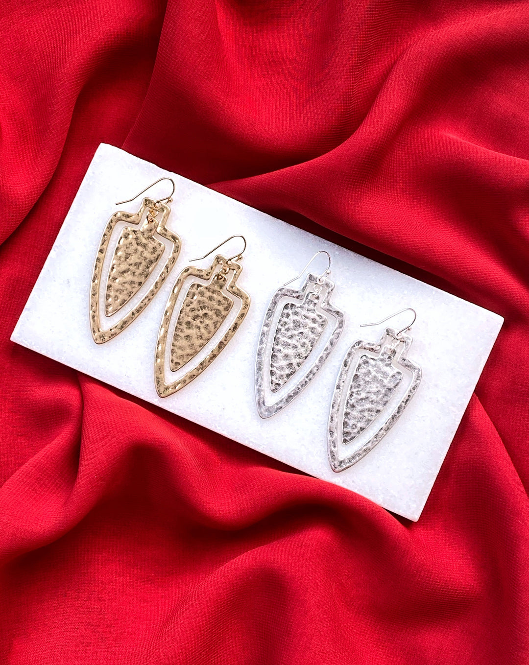 Kelce Double Arrowhead Gameday Earring