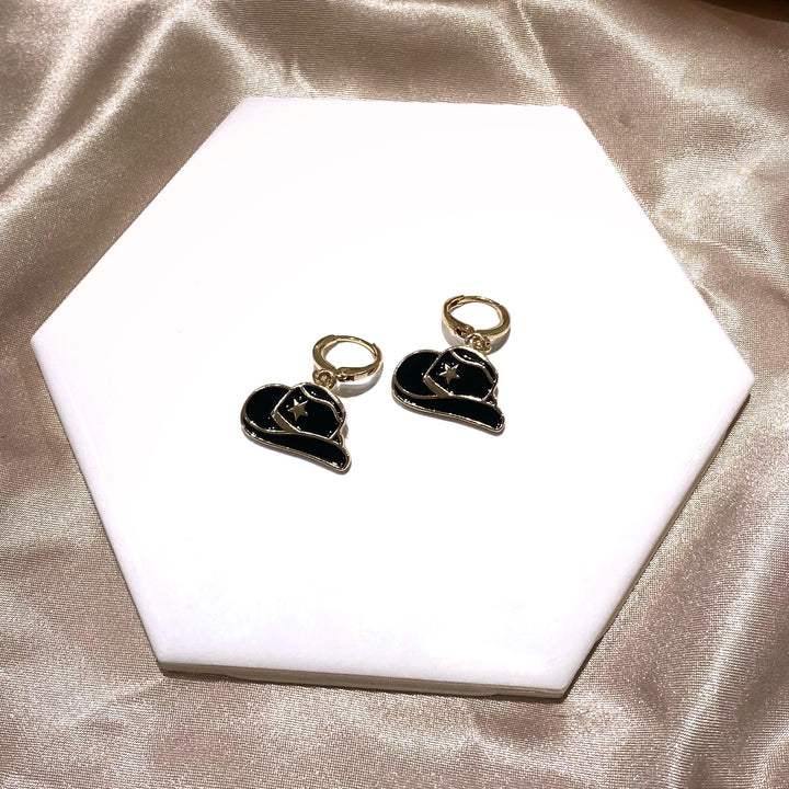 Cowboy Hat Earring