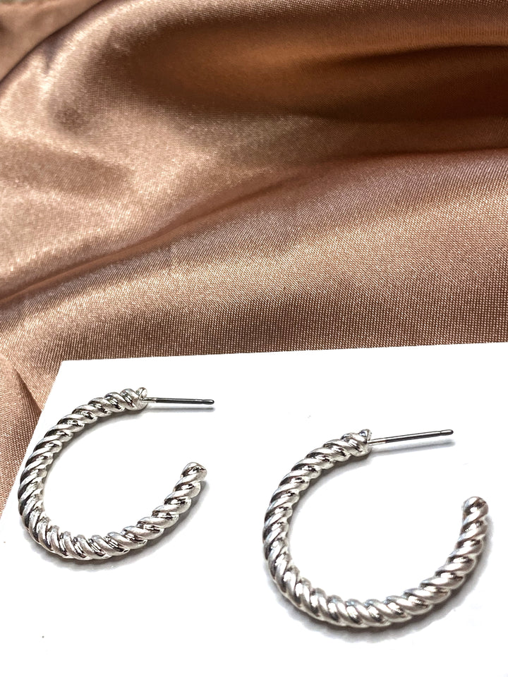 Brielle Braided Hoop