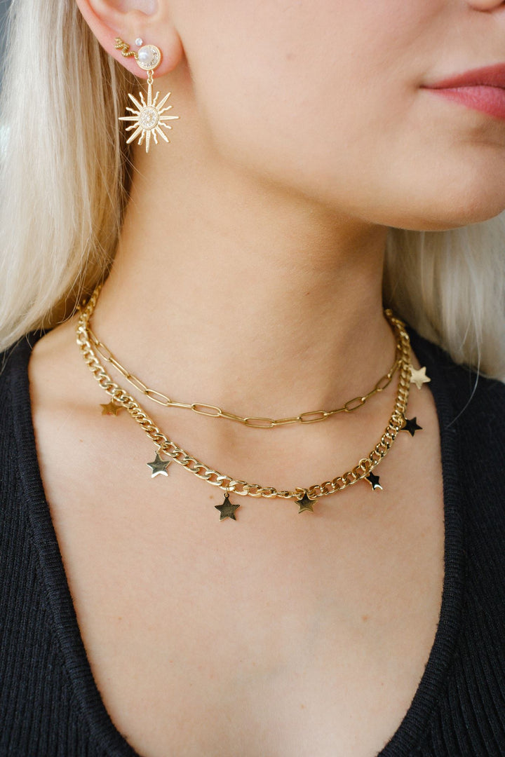 Fiona Star Charm Necklace