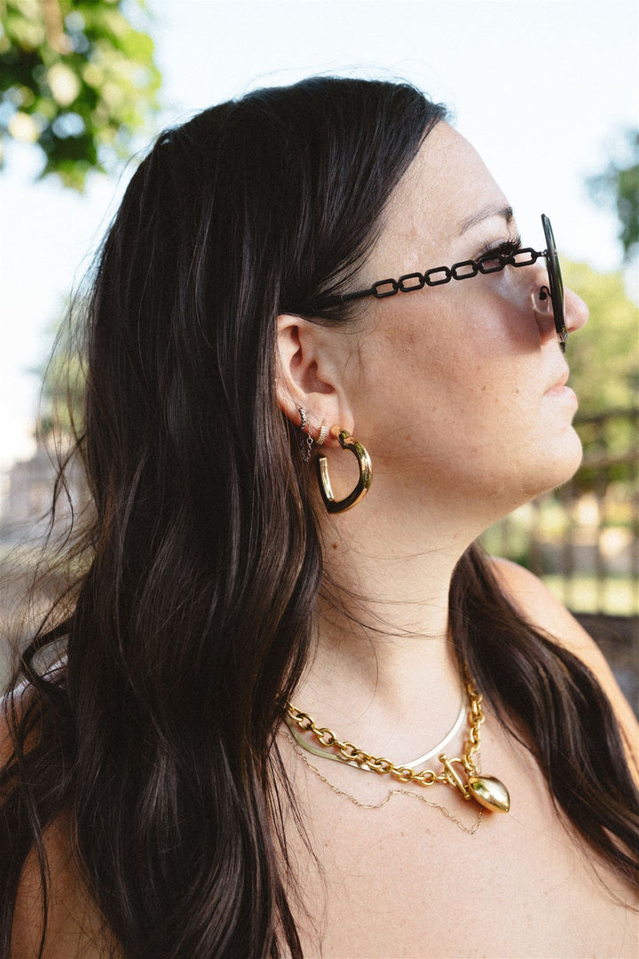 Alexis Puffy Heart Necklace