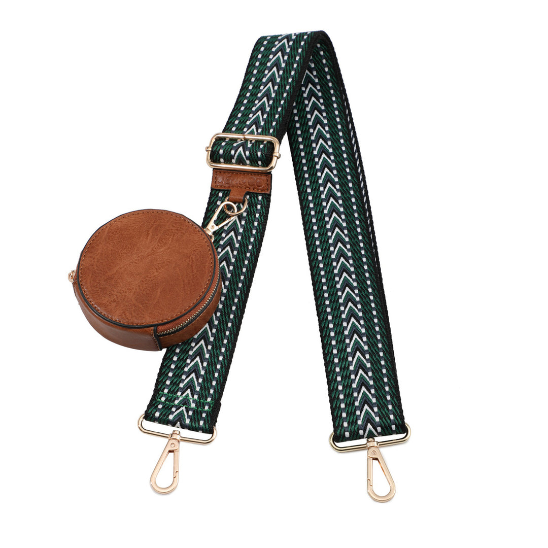 Guitar Strap with Circle Pouch