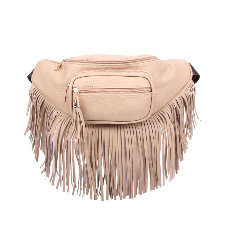 Fringe waist bag sales