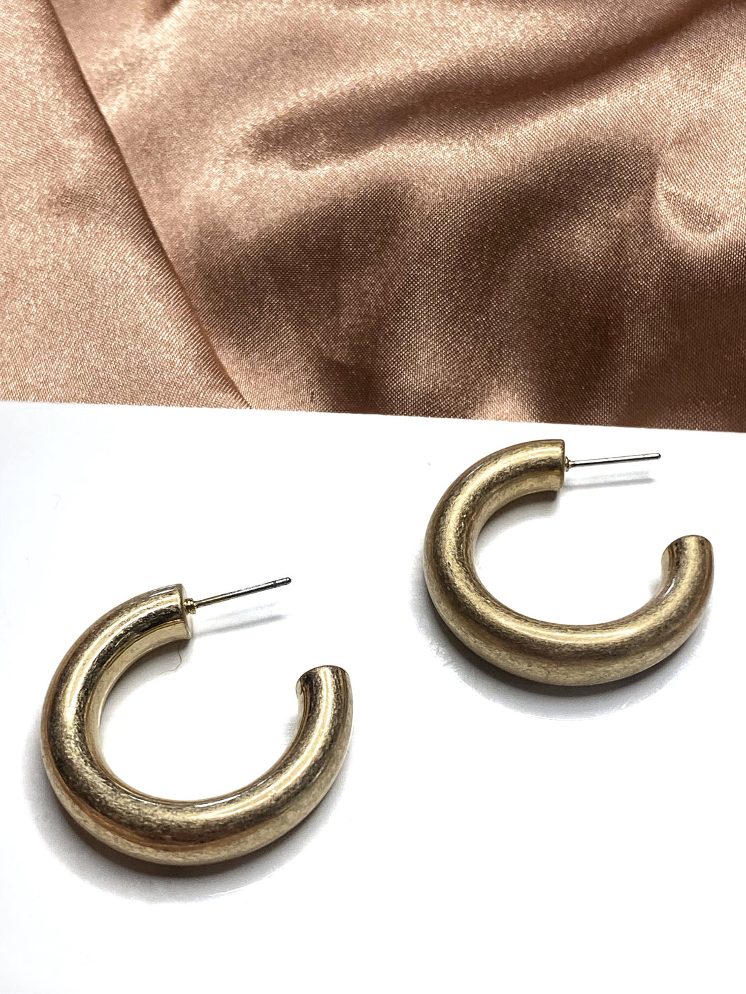 Jolene Thick Tube Earrings